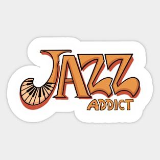 Jazz Addict Sticker